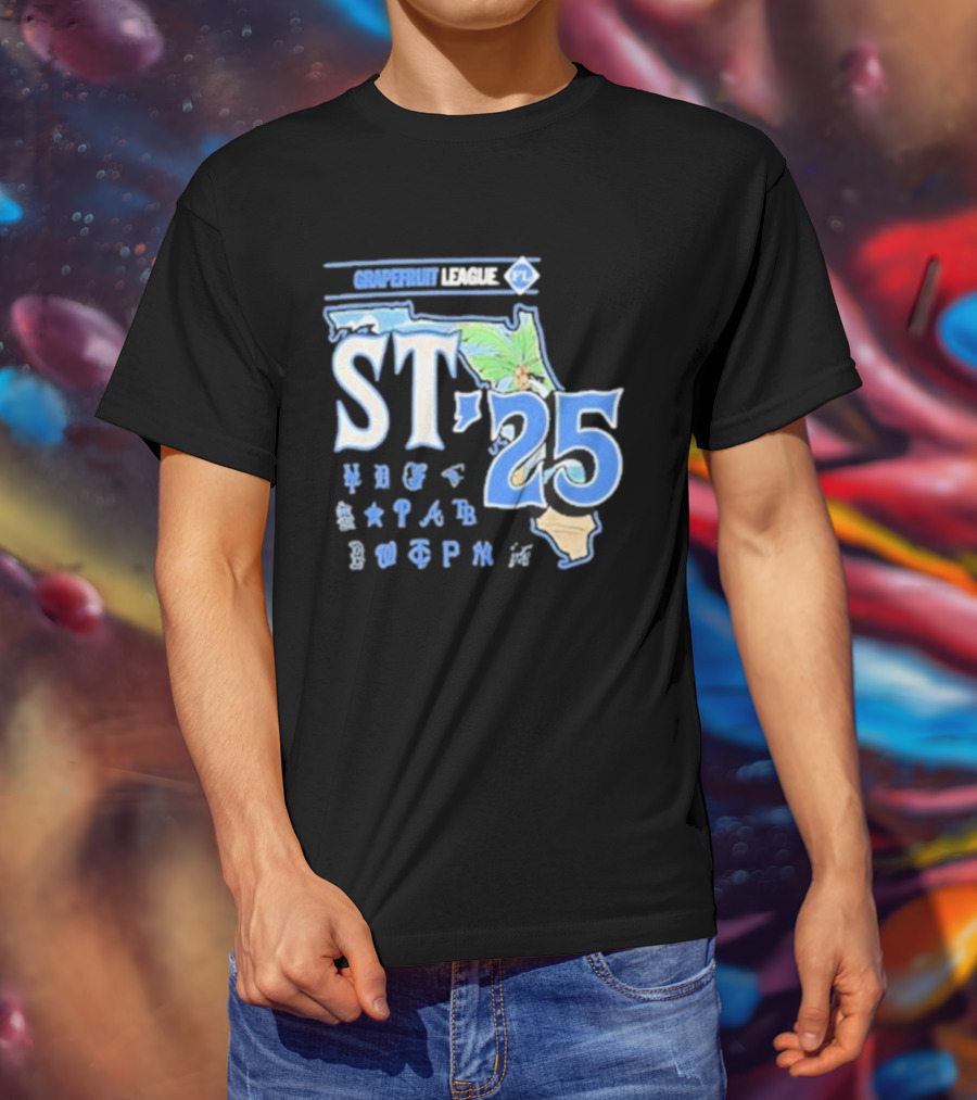 Grapefruit League Florida ST '25 MLB Baseball Spring Training T-Shirt