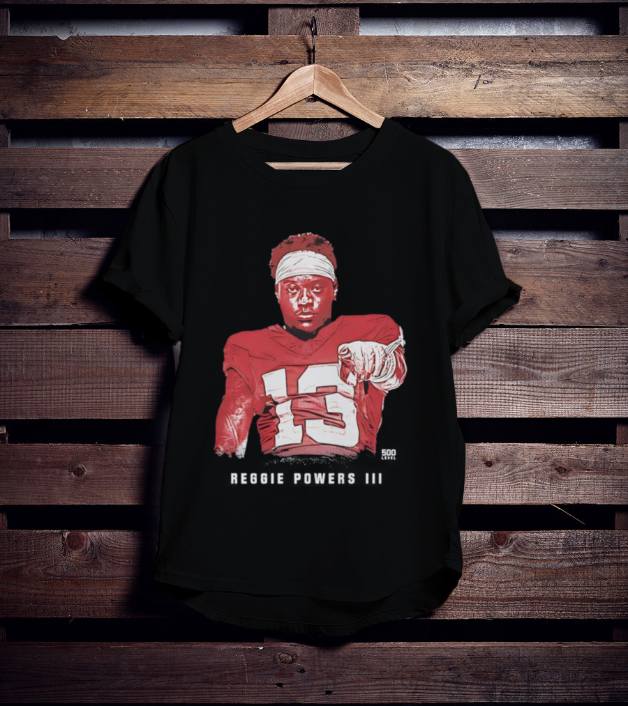 Reggie Powers III College Football Jersey 13 T-Shirt