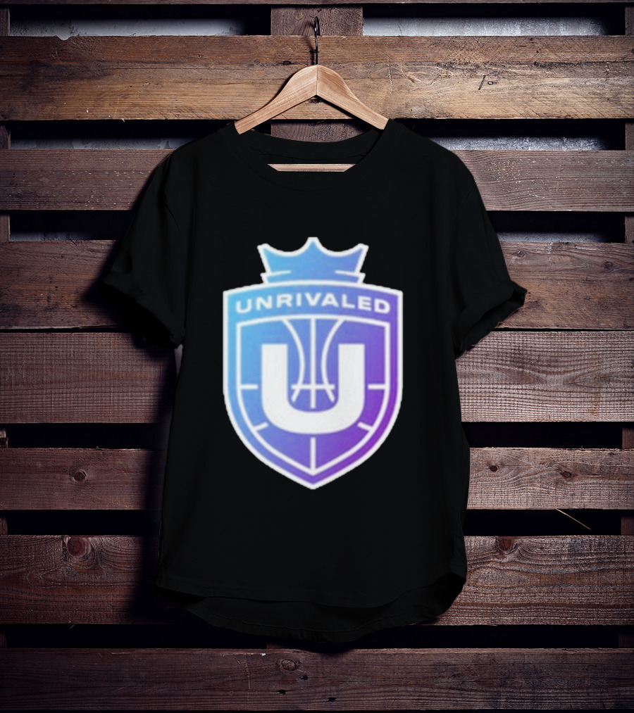 Unrivaled Gradient Basketball Crest T-Shirt
