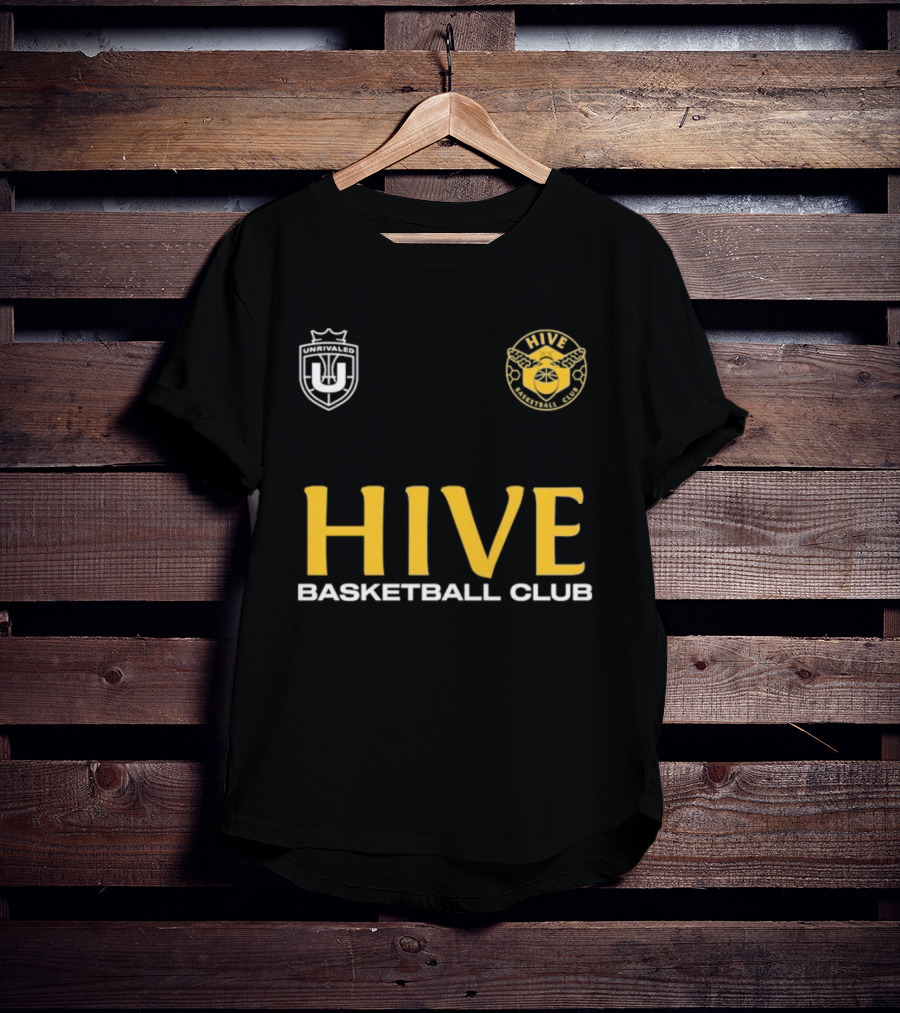 Unrivaled Hive Basketball Club Hive Classic Emblem Collaboration T-Shirt