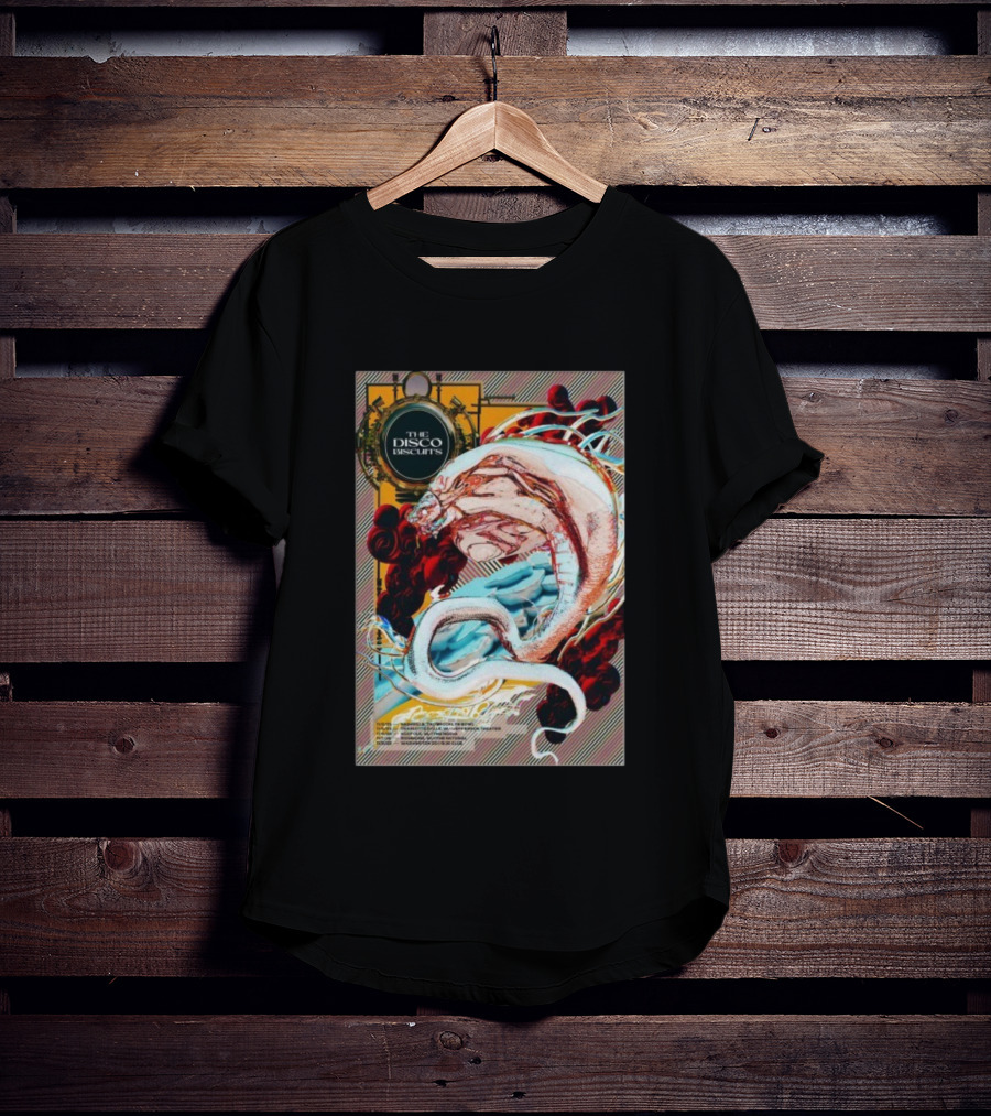 The Disco Biscuits Nov 8 2025 Washington DC Concert Event Snake Art T-Shirt