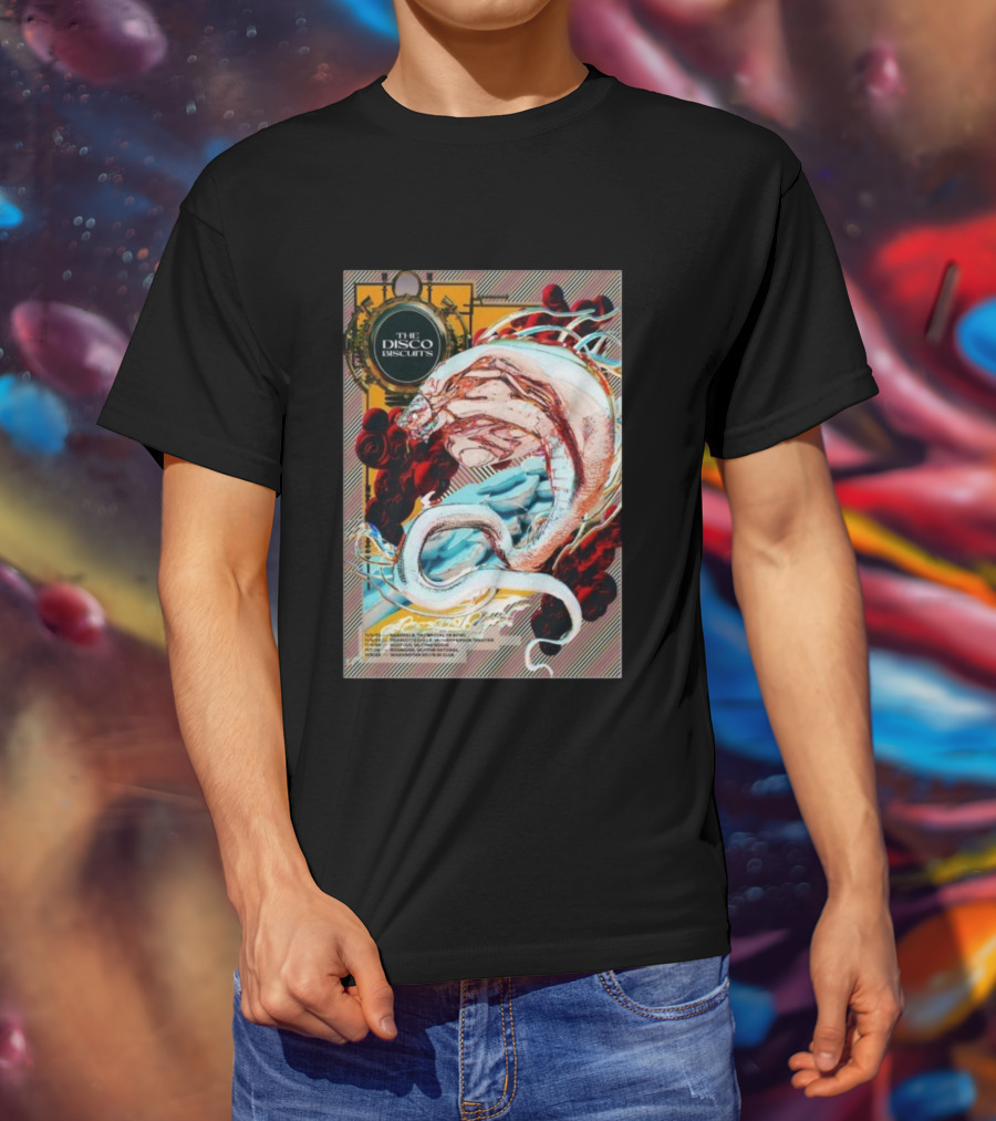 The Disco Biscuits Nov 8 2025 Washington DC Concert Event Snake Art T-Shirt