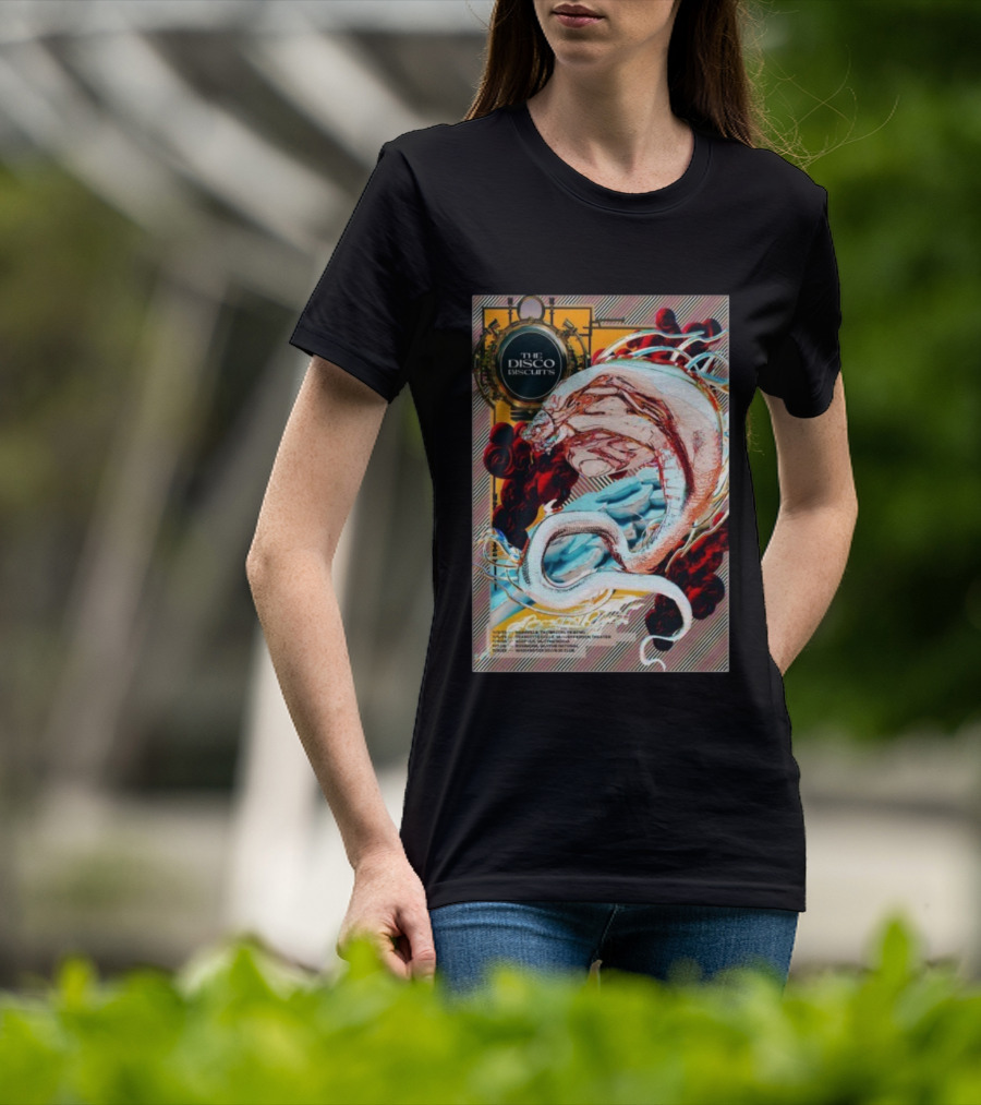 The Disco Biscuits Nov 8 2025 Washington DC Concert Event Snake Art T-Shirt