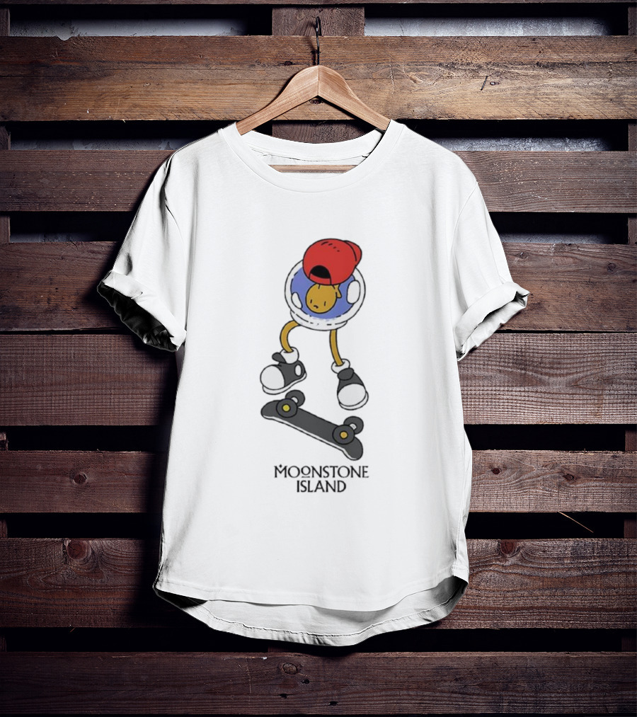 Moonstone Island SRG Video Game Character Skater T-Shirt