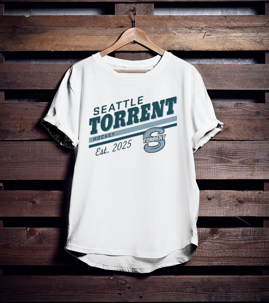 Seattle Torrent Hockey Est 2025 S Logo T-Shirt