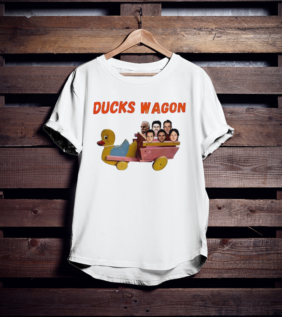 Anaheim Ducks Wagon With Faces T-Shirt