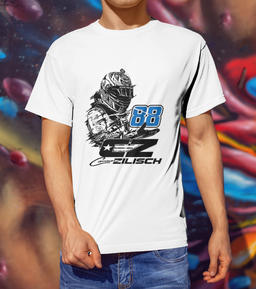 Connor Zilisch Number 88 NASCAR Racing Series T-Shirt