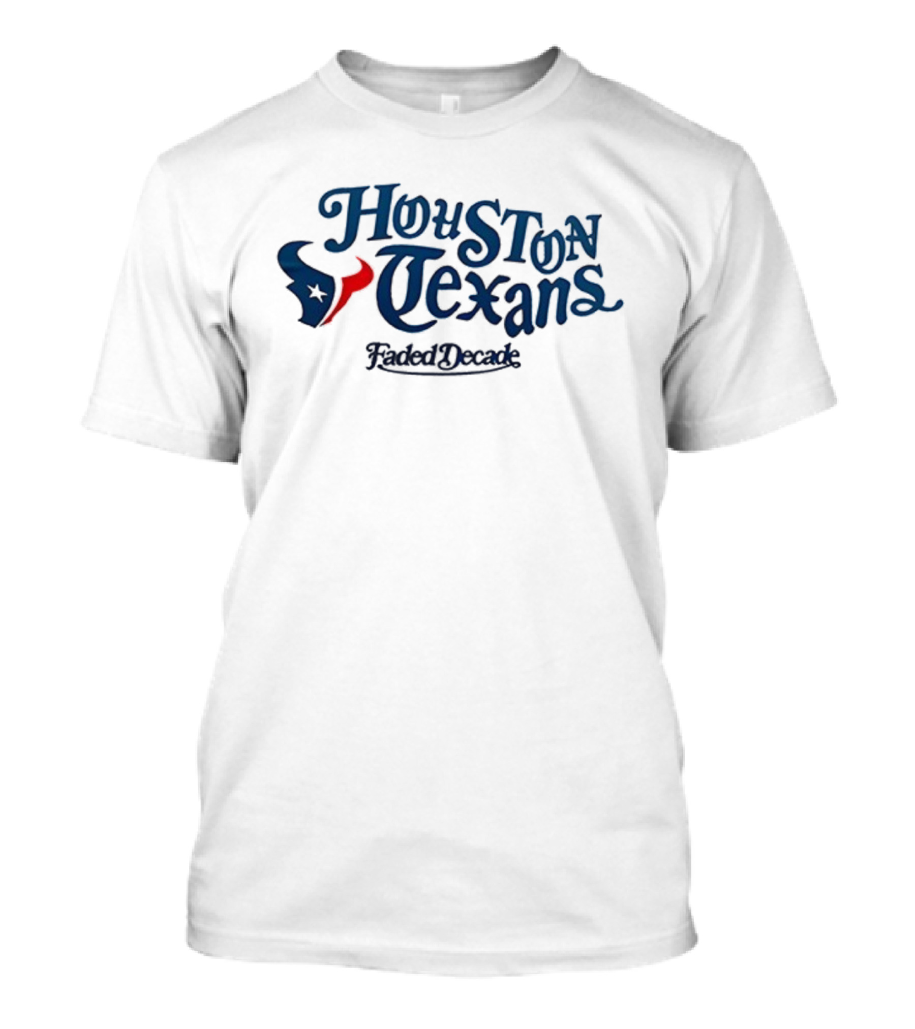 Houston Texans Faded Decade Collaboration T-Shirt