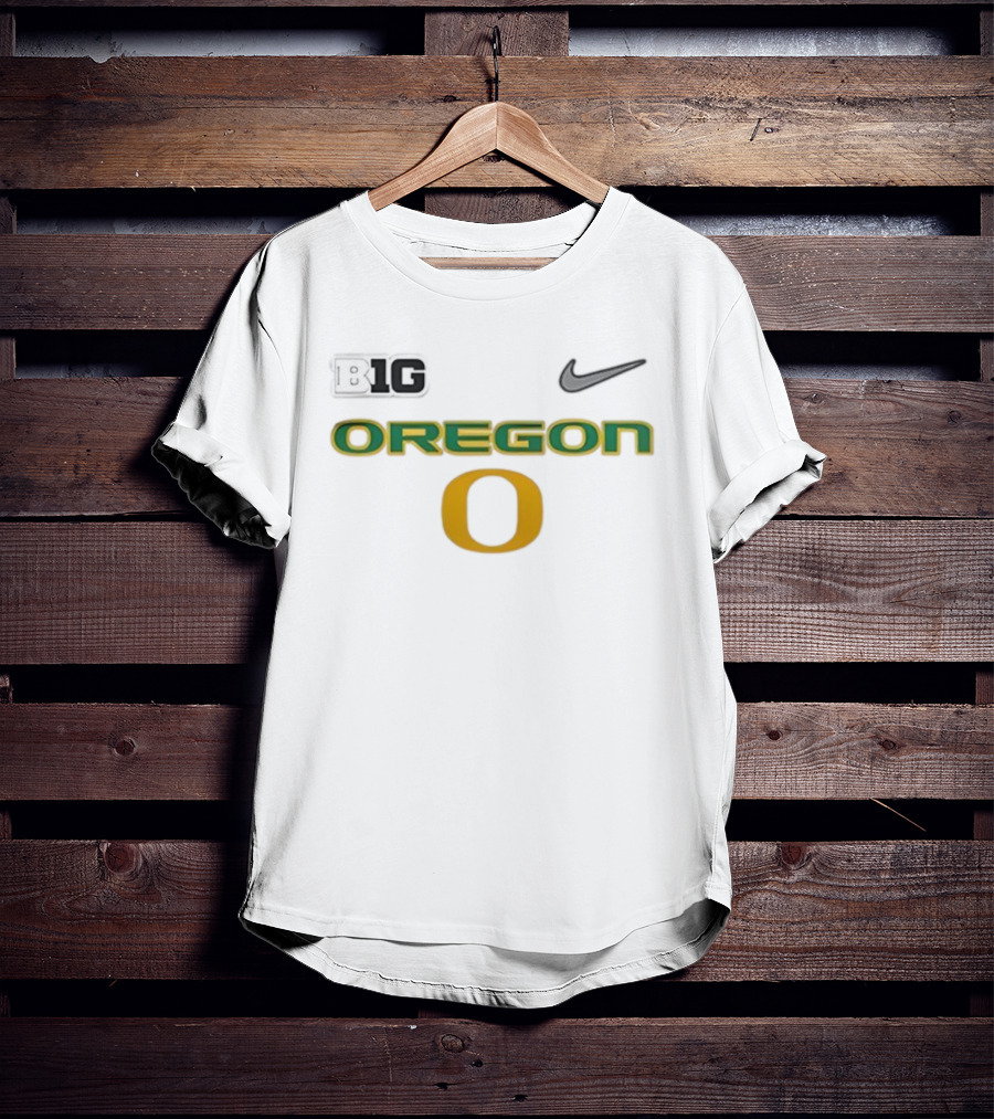BIG 10 Nike Oregon Ducks O T-Shirt