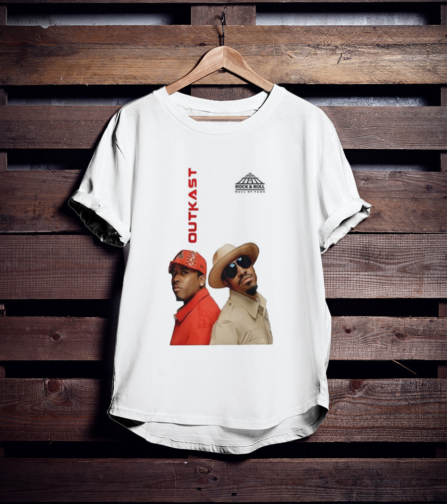 Outkast 2025 Rock & Roll Hall Of Fame Signature Outkast T-Shirt