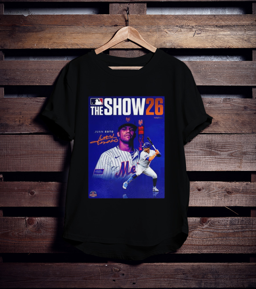 The Show 26 Juan Soto Mets Signature Edition MLB T-Shirt