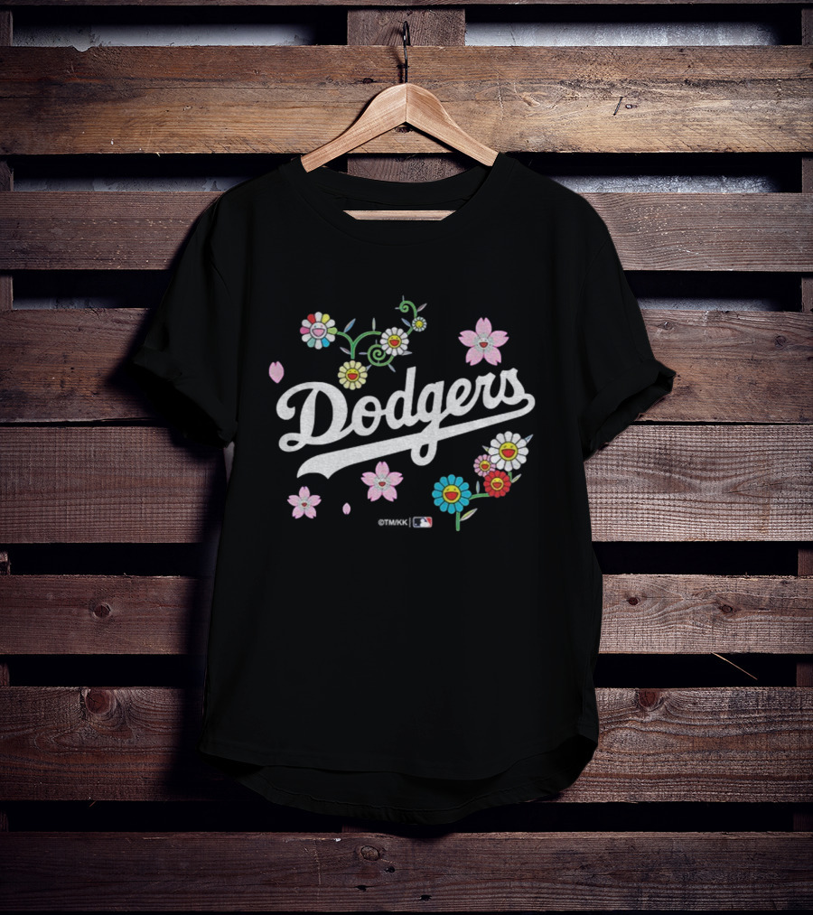 Murakami Dodgers 2025 World Series Champions MLB Collaboration T-Shirt