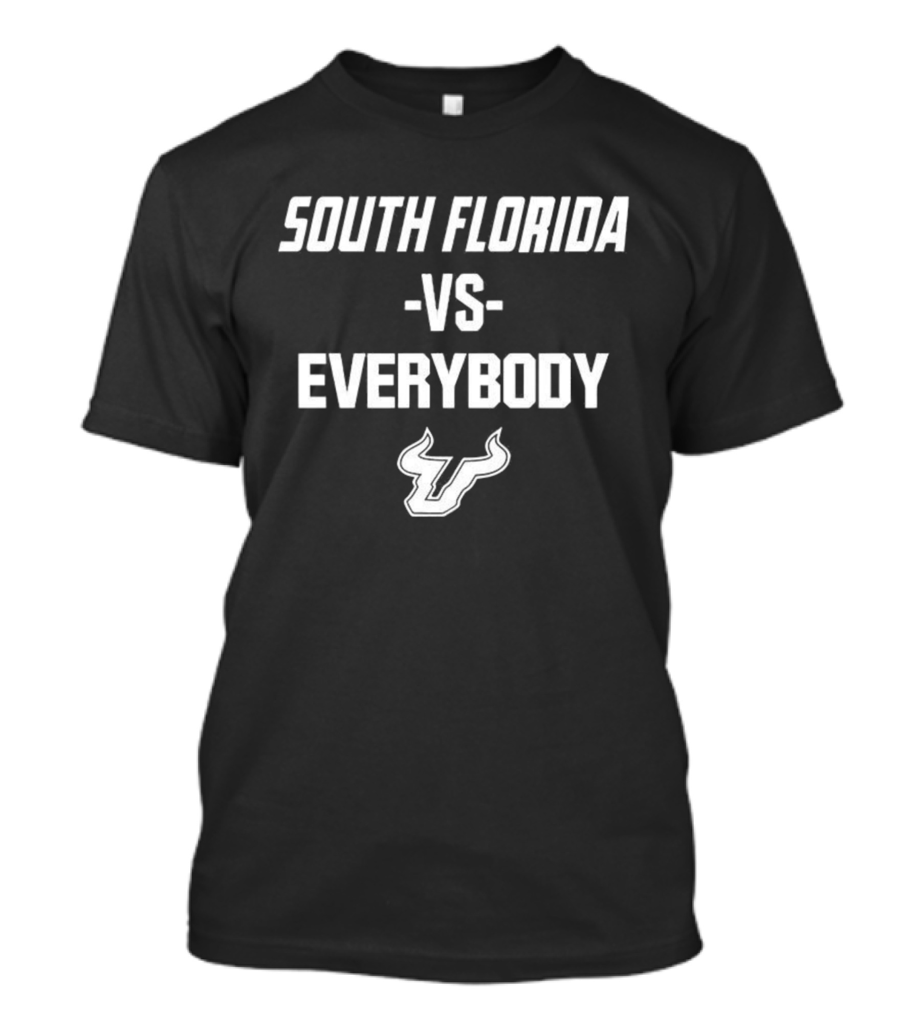 South Florida Bulls Vs Everybody Bulls Symbol T-Shirt
