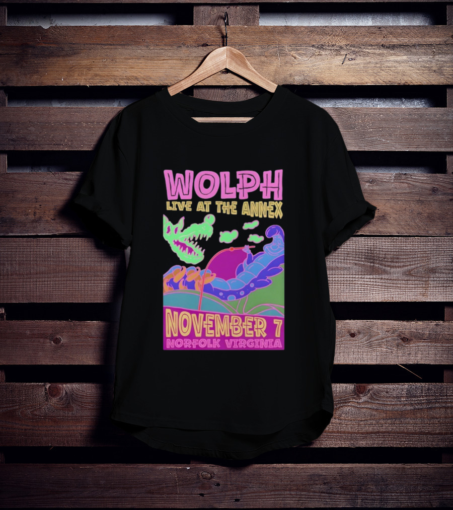 WOLPH Live At The Annex Norfolk Virginia November 7 T-Shirt