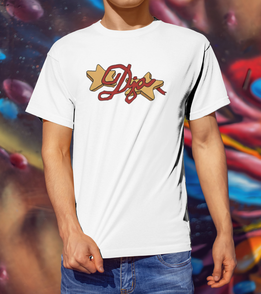 Djo Another Bite Tour 2025 Star Icons Red Letters T-Shirt