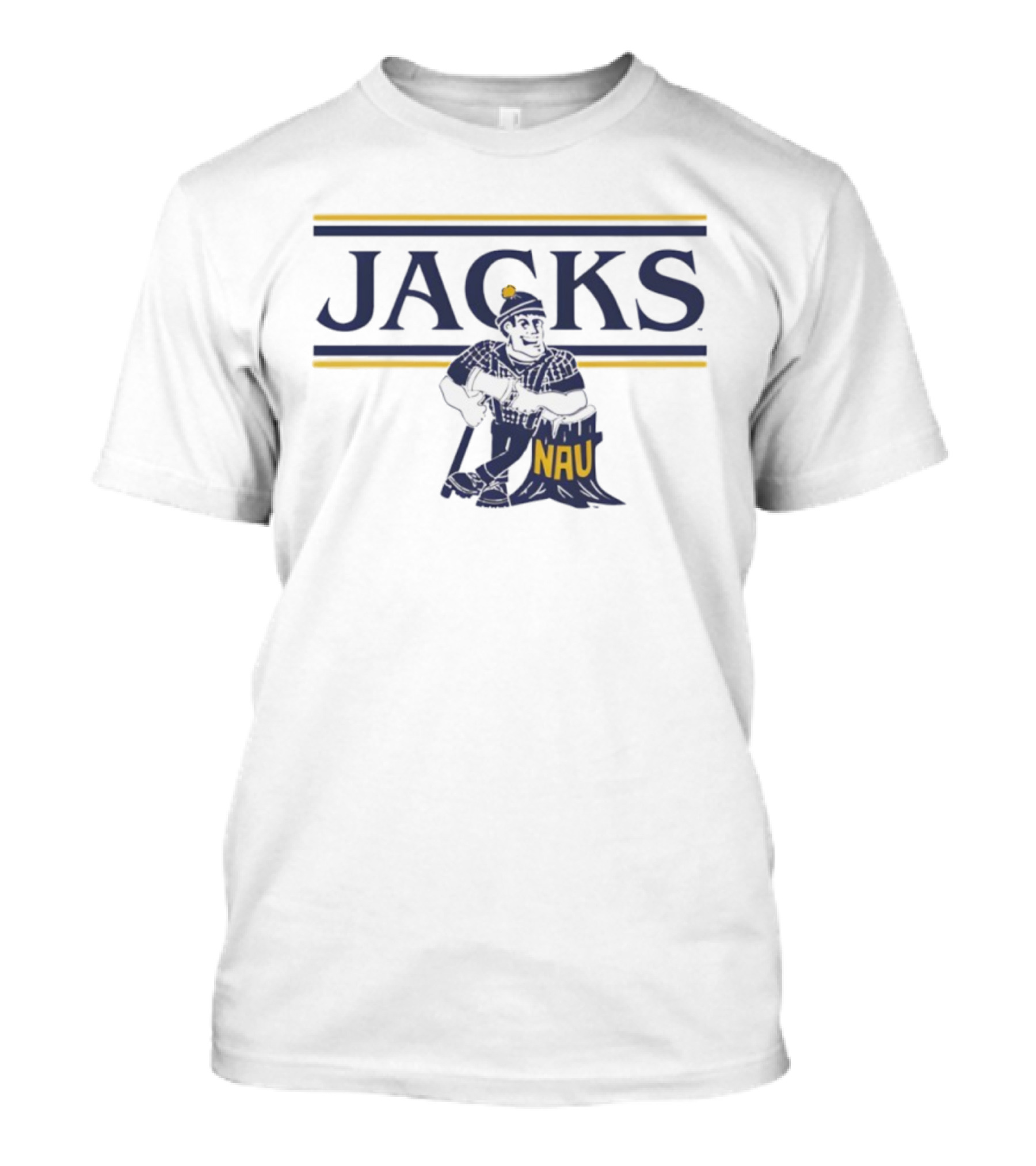 Northern Arizona Lumberjacks NAU Retro Jacks Timber Design T-Shirt