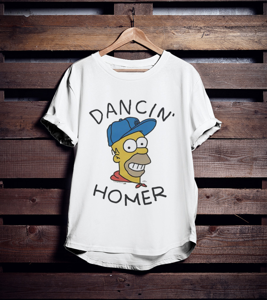 Dancin’ Homer From The Simpson Series Baseball Cap T-Shirt