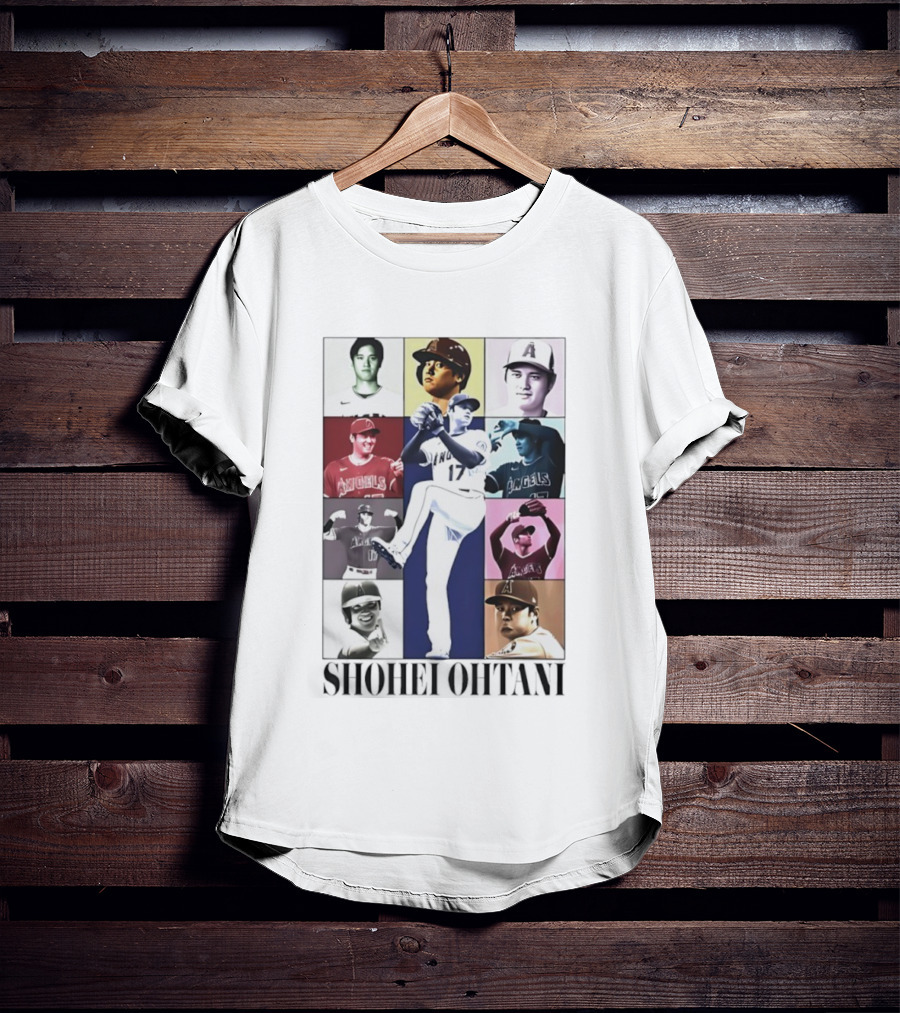 Shohei Ohtani Angels Era Tour Pitching Moments T-Shirt