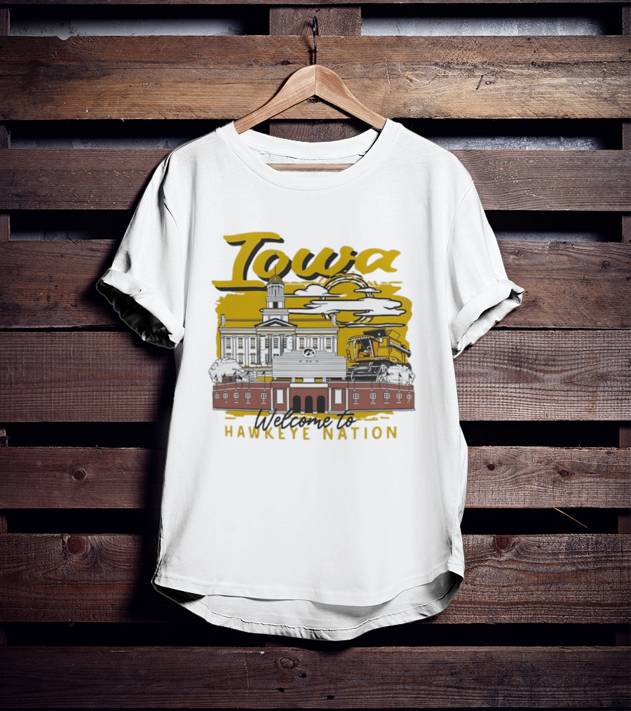 Iowa Welcome To Hawkeye Nation T-Shirt