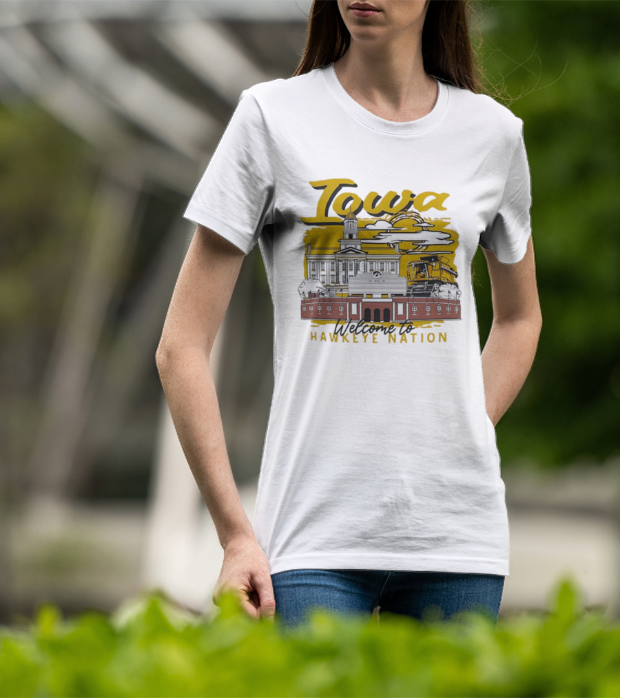 Iowa Welcome To Hawkeye Nation T-Shirt