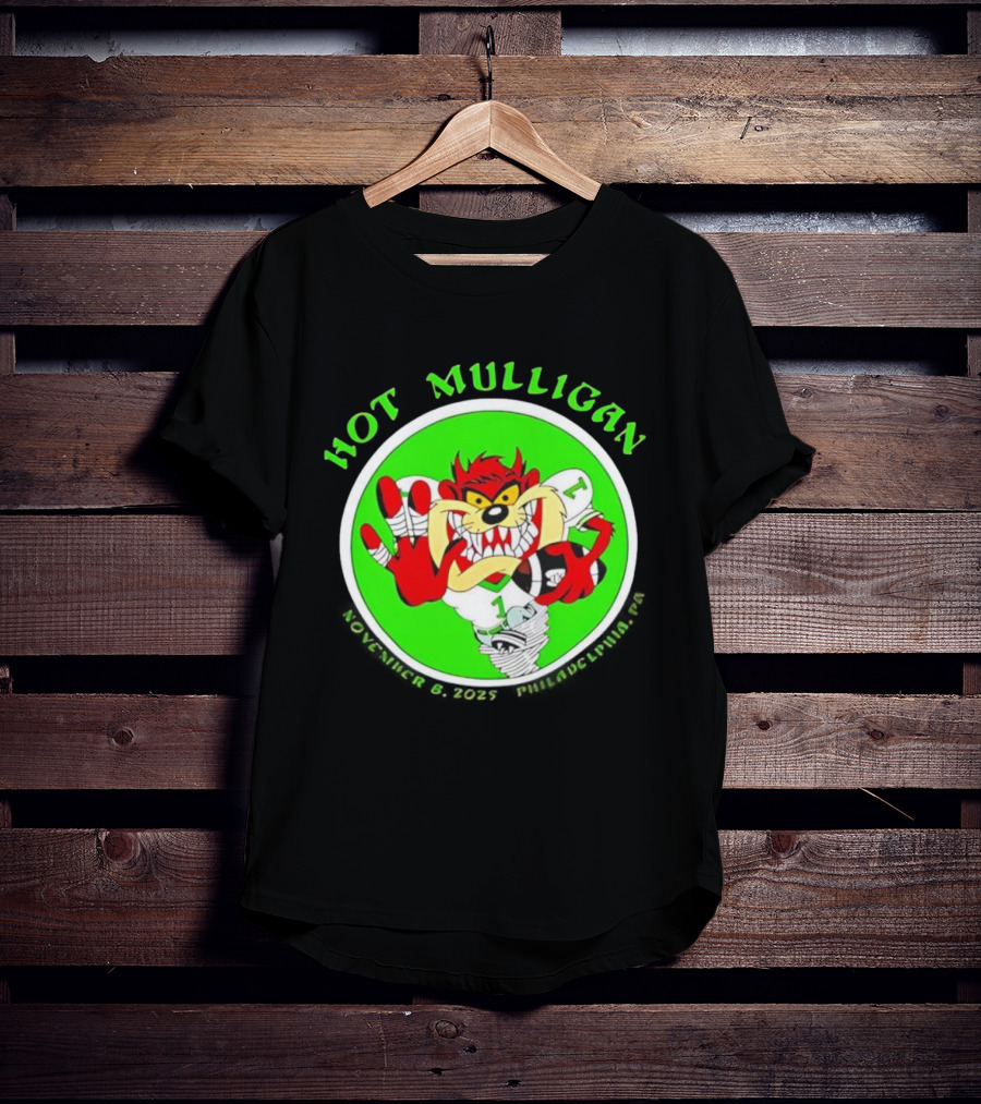 Hot Mulligan The Fillmore Philadelphia Nov 8th 2025 Looney Tunes Character T-Shirt