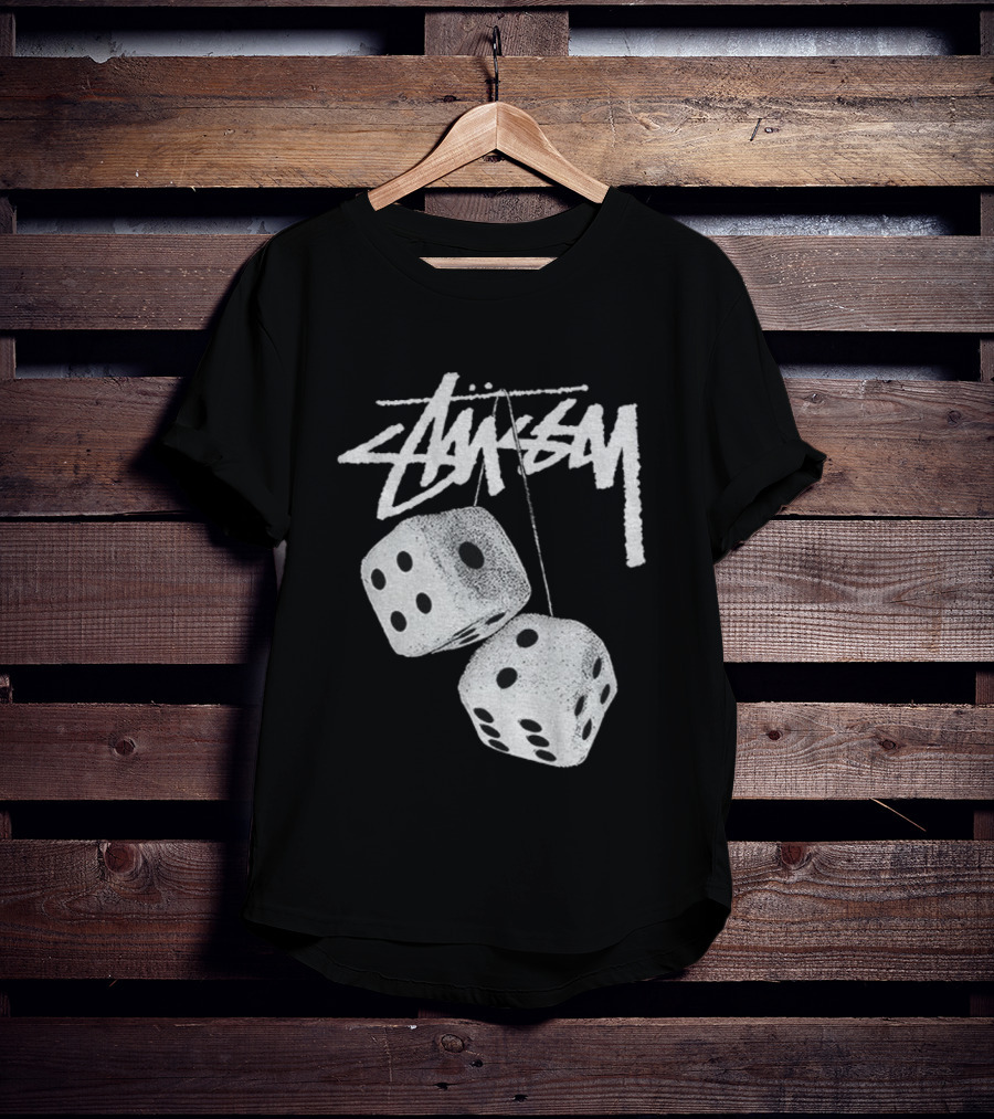 Stussy Hanging Dice Vintage Style T-Shirt