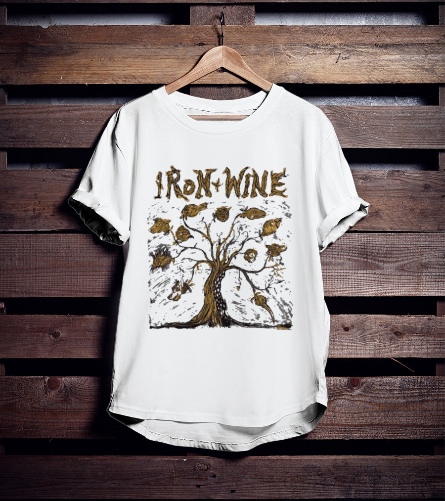 Iron And Wine Tree Branches And Birds T-Shirt