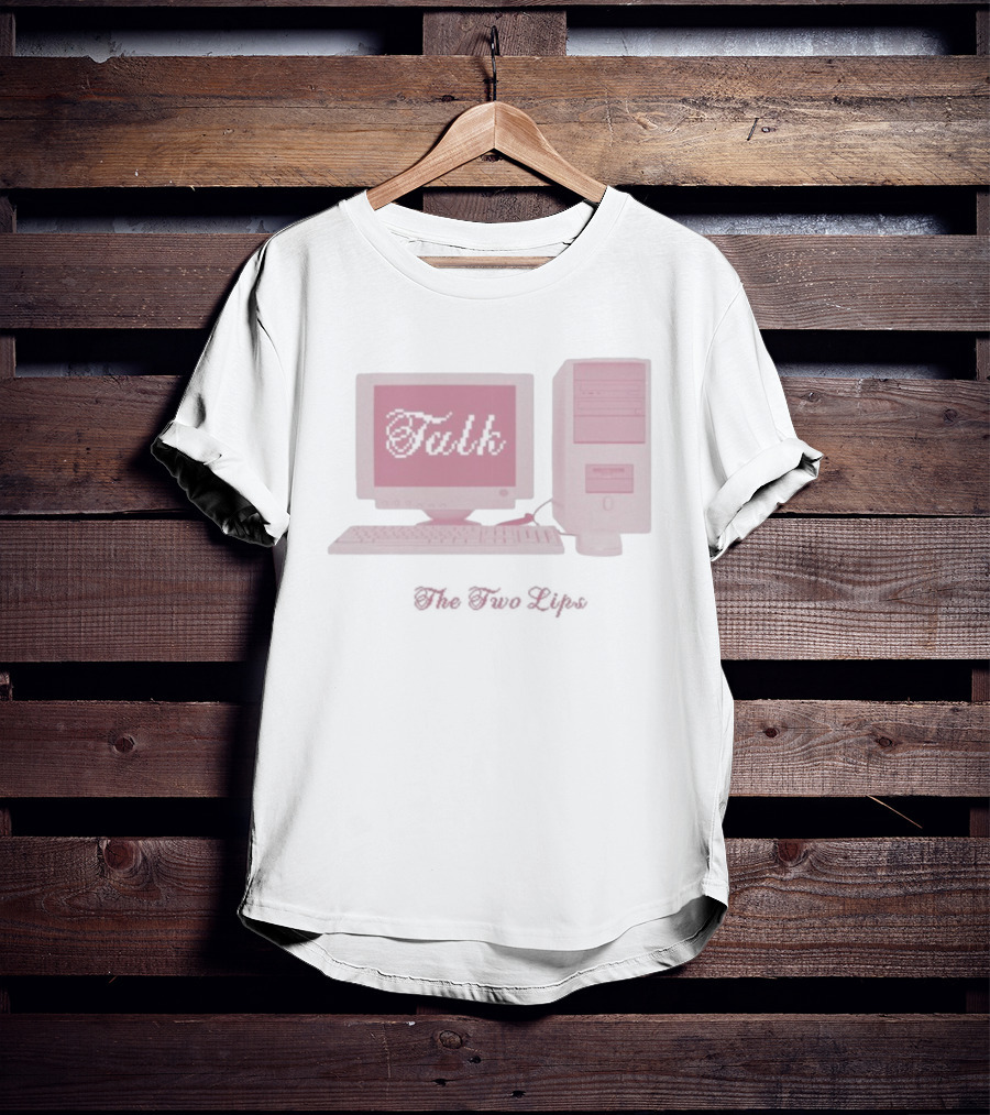 Talk The Two Lips Computer T-Shirt