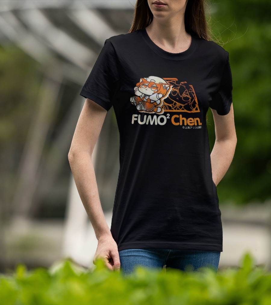 FUMO² Chen Touhou Project Cartoon Meme T-Shirt