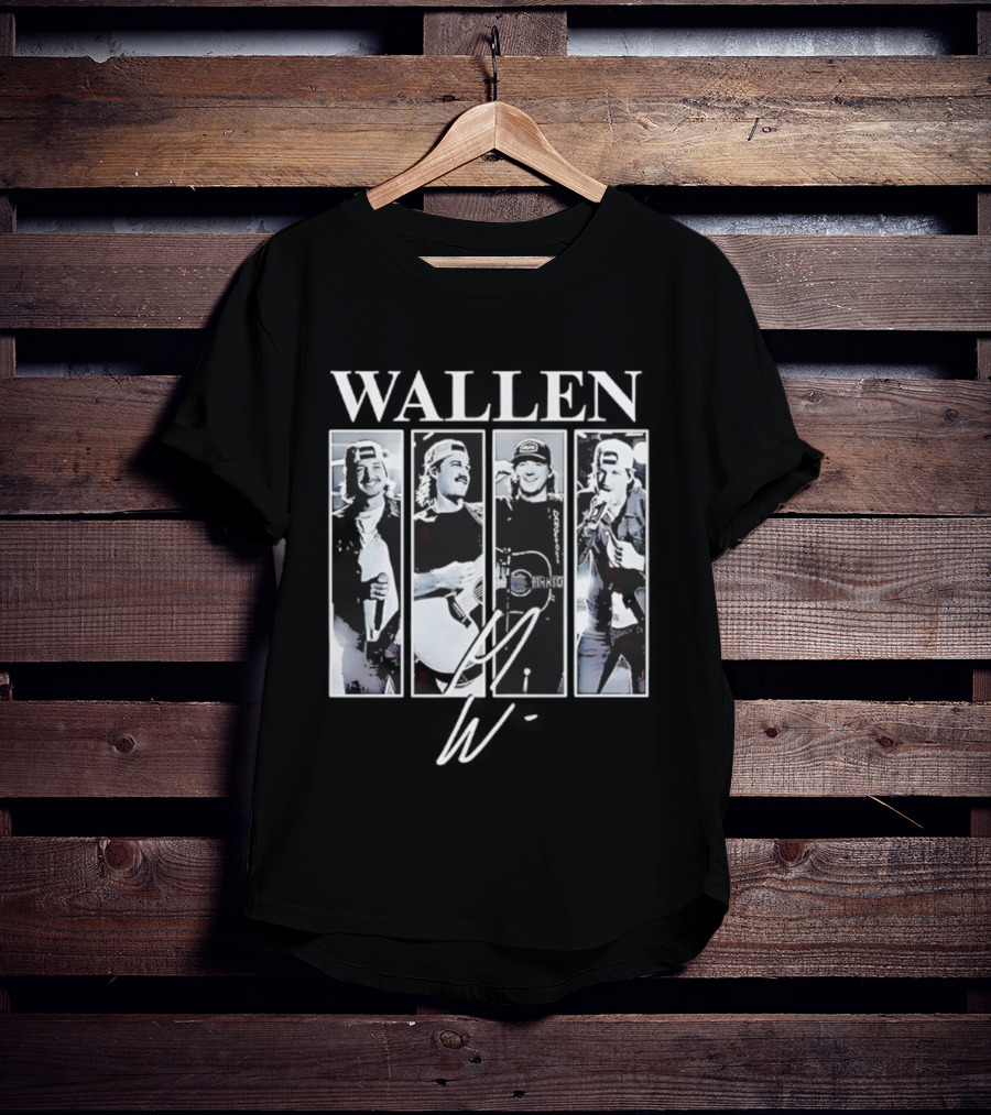 Morgan Wallen Still The Problem Tour 2026 Signature With Multiple Photos T-Shirt