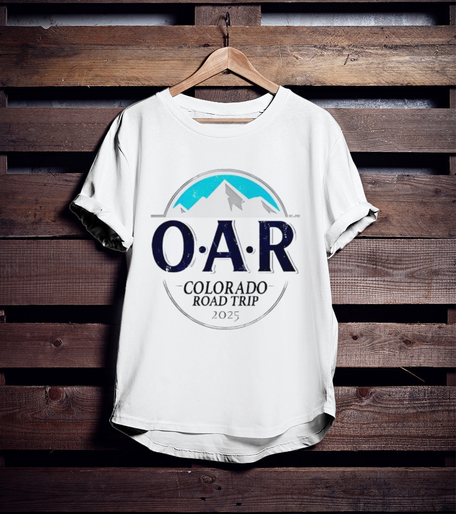 O.A.R. 2025 Colorado Road Trip Mountain Adventure T-Shirt