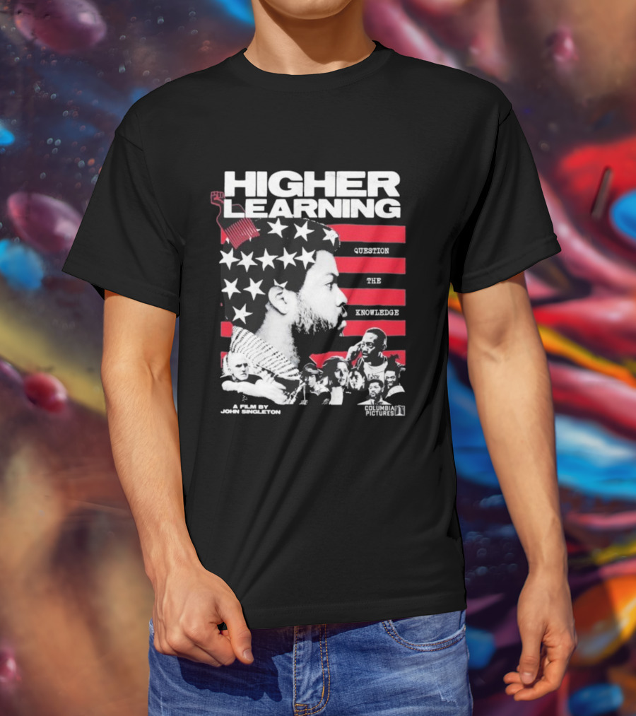 Higher Learning Ice Cube Question The Knowledge Columbia Pictures John Singleton T-Shirt