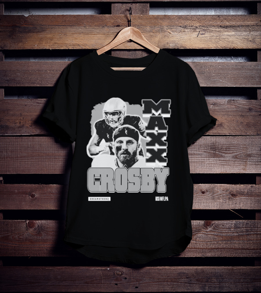 Maxx Crosby NFLPA Dreamathon Raiders Football Player Theme T-Shirt