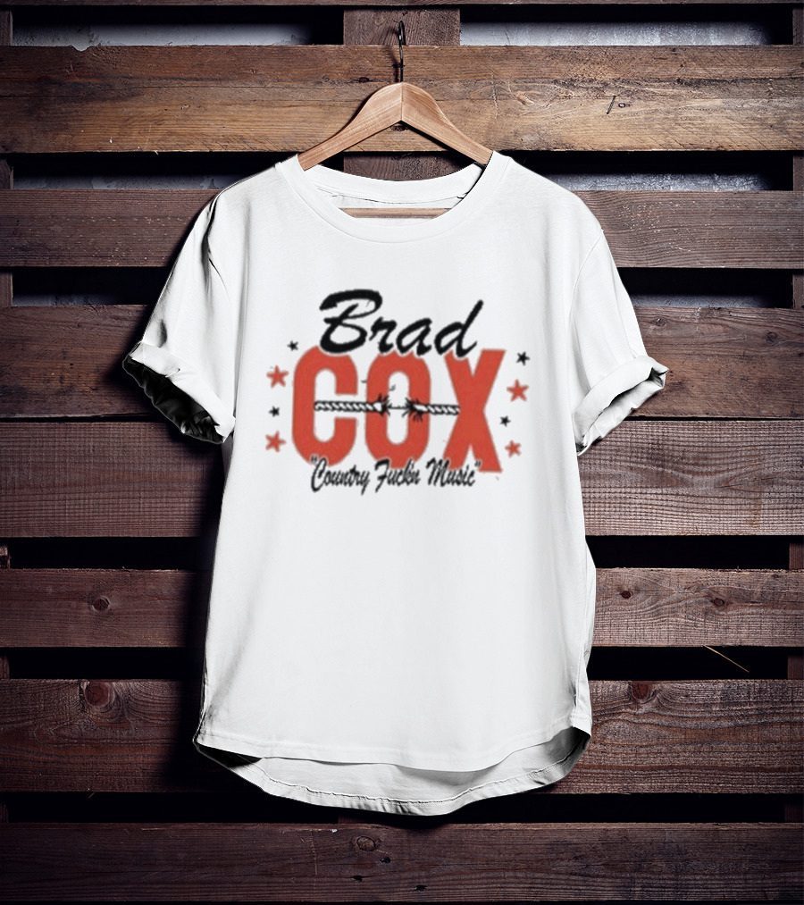 Brad Cox Country Fuckin Music Stars T-Shirt