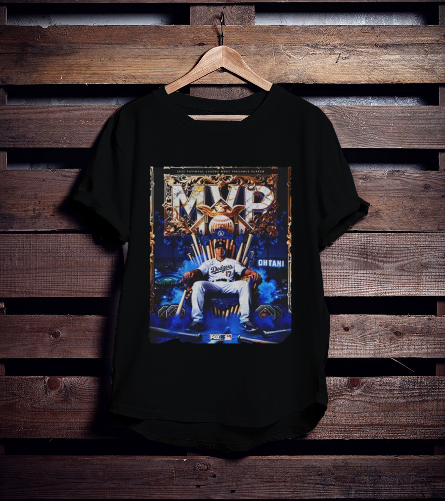 Shohei Ohtani 2025 National League MVP Los Angeles Dodgers FOX MLB Baseball T-Shirt