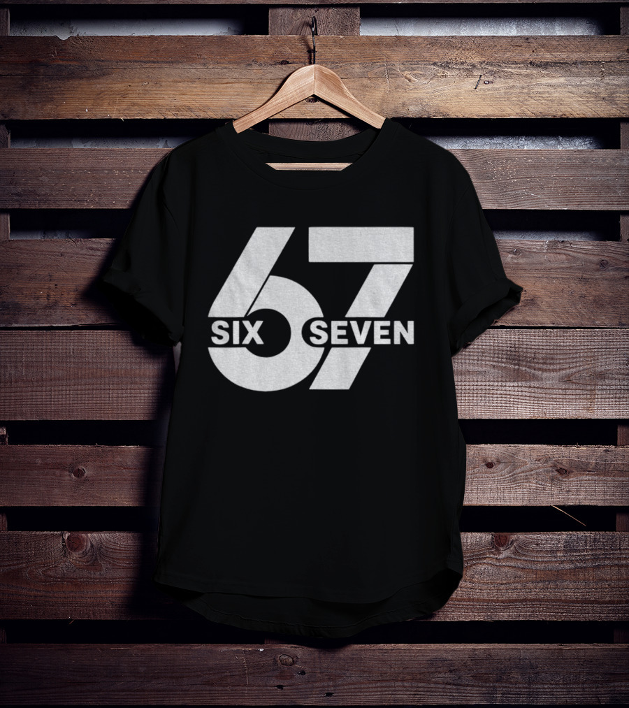 Six Seven 67 Meme Trendy Design T-Shirt