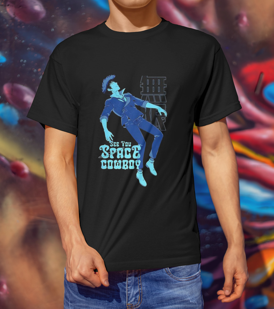 Spike Spiegel See You Space Cowboy Cowboy Bebop Anime T-Shirt