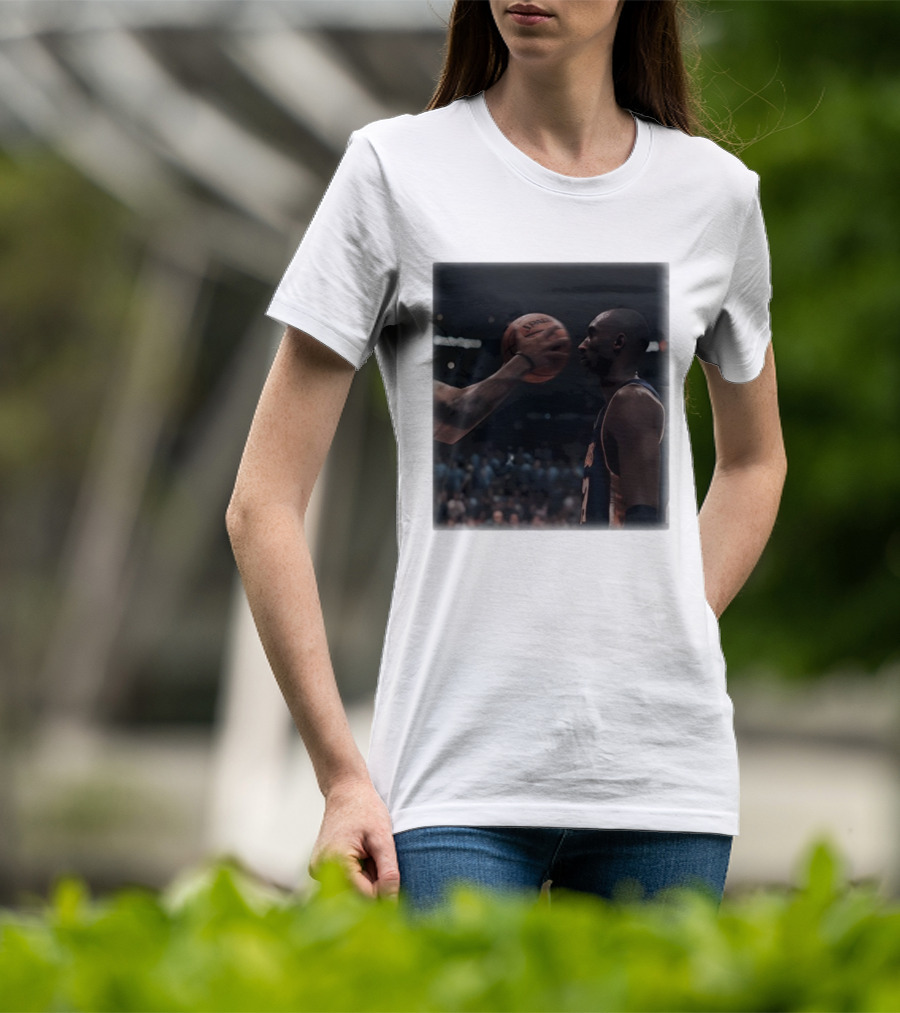 Kobe Mentality Unflinching Stare Basketball Determination T-Shirt