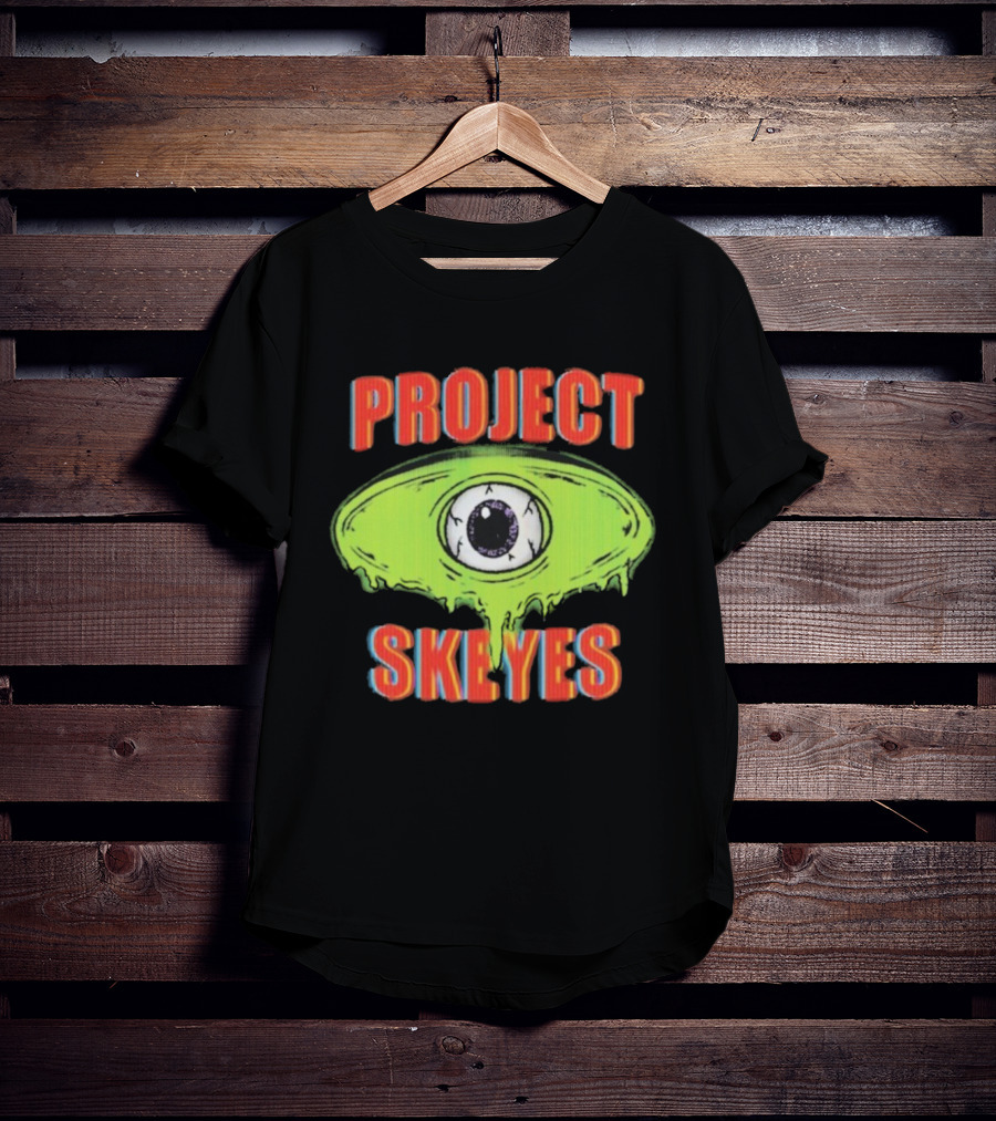 Project Skeyes Groovy Society Eye Motif T-Shirt