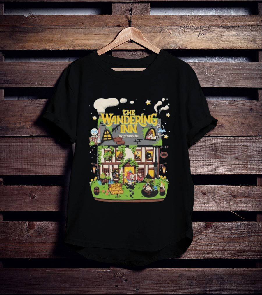 The Wandering Inn By Pirateaba No Killing Goblins House Scene T-Shirt