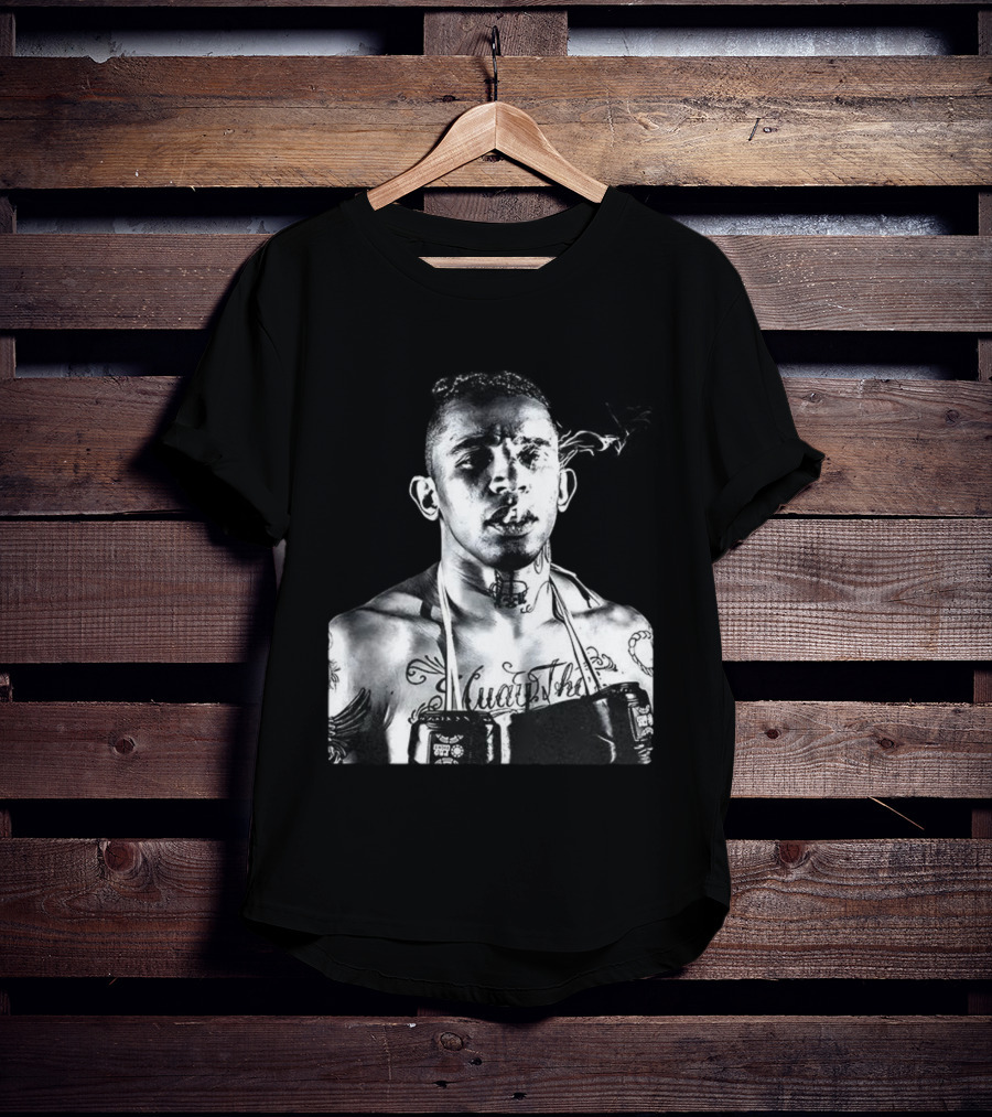 Carlos Prates The Nightmare MMA Muay Thai Tattoo Ink Portrait T-Shirt