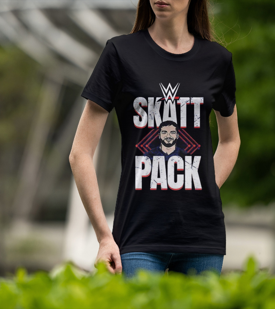 WWE Skatt Pack Cam Skattebo New York Giants 2025 T-Shirt