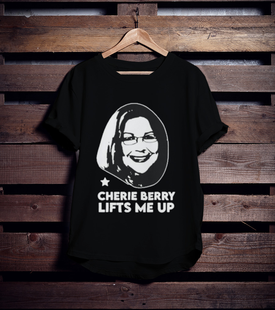 Cherie Berry Lifts Me Up Star Icon Portrait T-Shirt