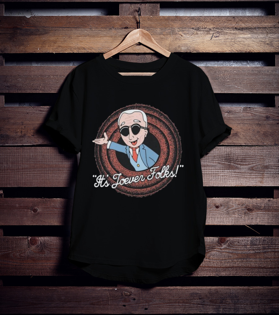 It's Joever Folks Cartoon Character Retro Style T-Shirt