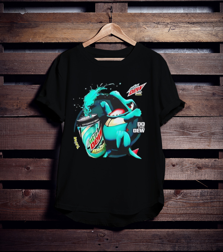 Mountain Dew Baja Blast Do The Dew Animation T-Shirt