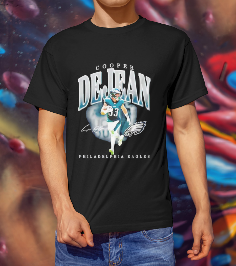 Philadelphia Eagles DeJean 93 Signature Player Hype T-Shirt