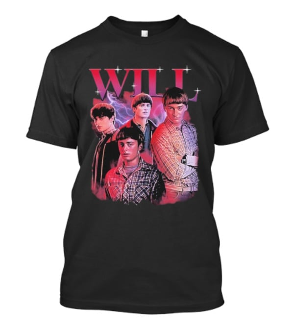 Will Stranger Things Iconic Character Tribute T-Shirt