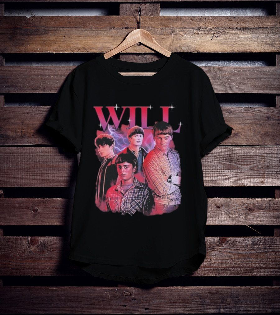 Will Stranger Things Iconic Character Tribute T-Shirt