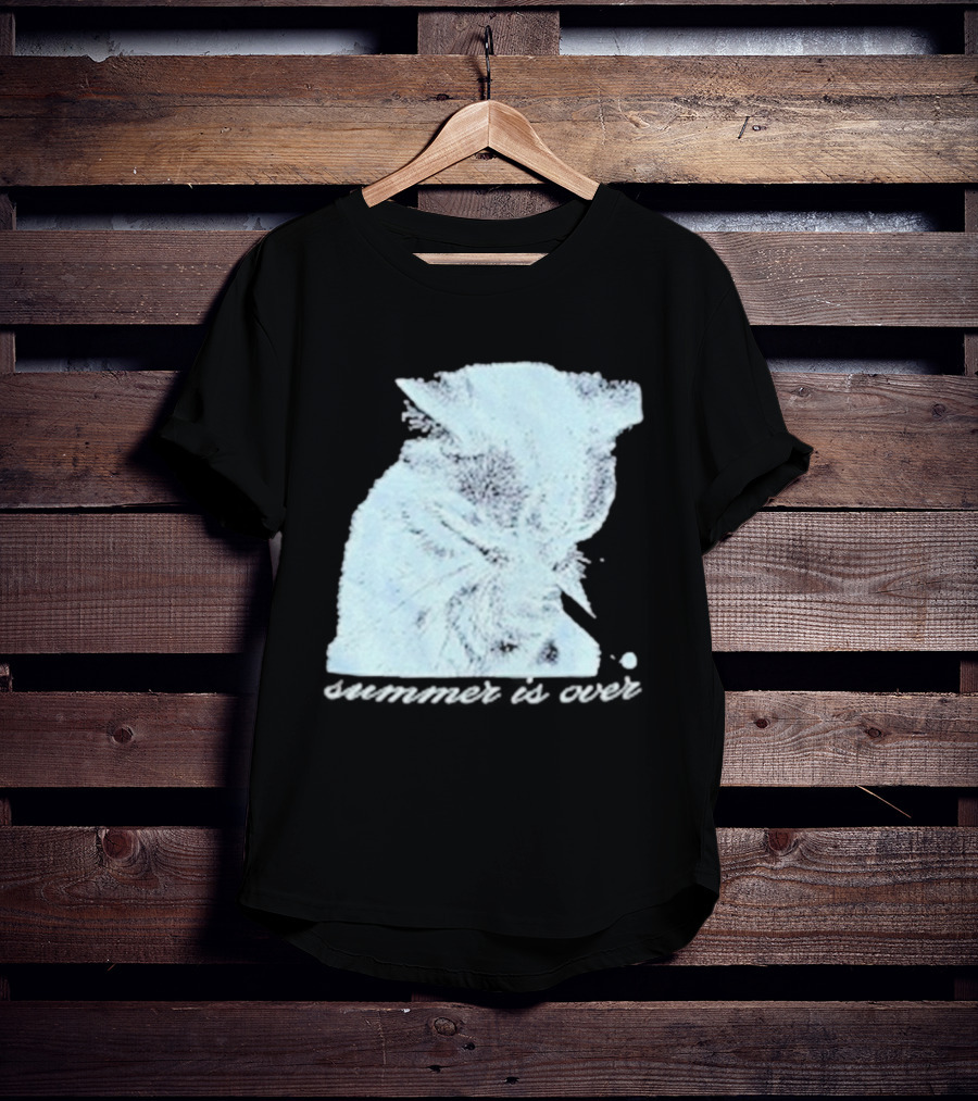 Will Mahony Summer Is Over Cat T-Shirt