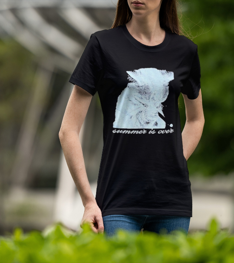 Will Mahony Summer Is Over Cat T-Shirt